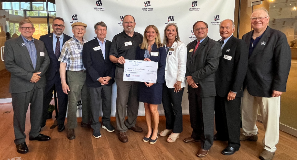 Henson Ceremonial Check for Wicomico Library